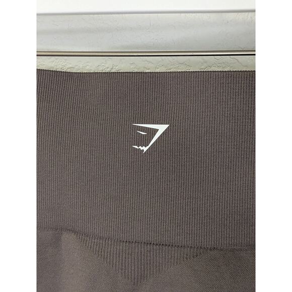 GYMSHARK Womens Size Med Gymsweaty Brisk Like Me Mesh Seamless Leggings Gray $36 - Picture 8 of 8